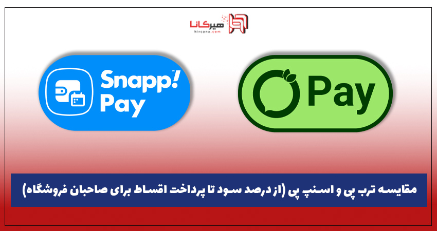 مقایسه ترب پی و اسنپ پی (از درصد سود تا پرداخت اقساط برای صاحبان فروشگاه)