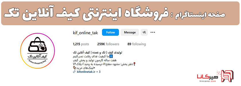 10فروشگاه اینترنتی برتر خرید کیف در سال 1404 3